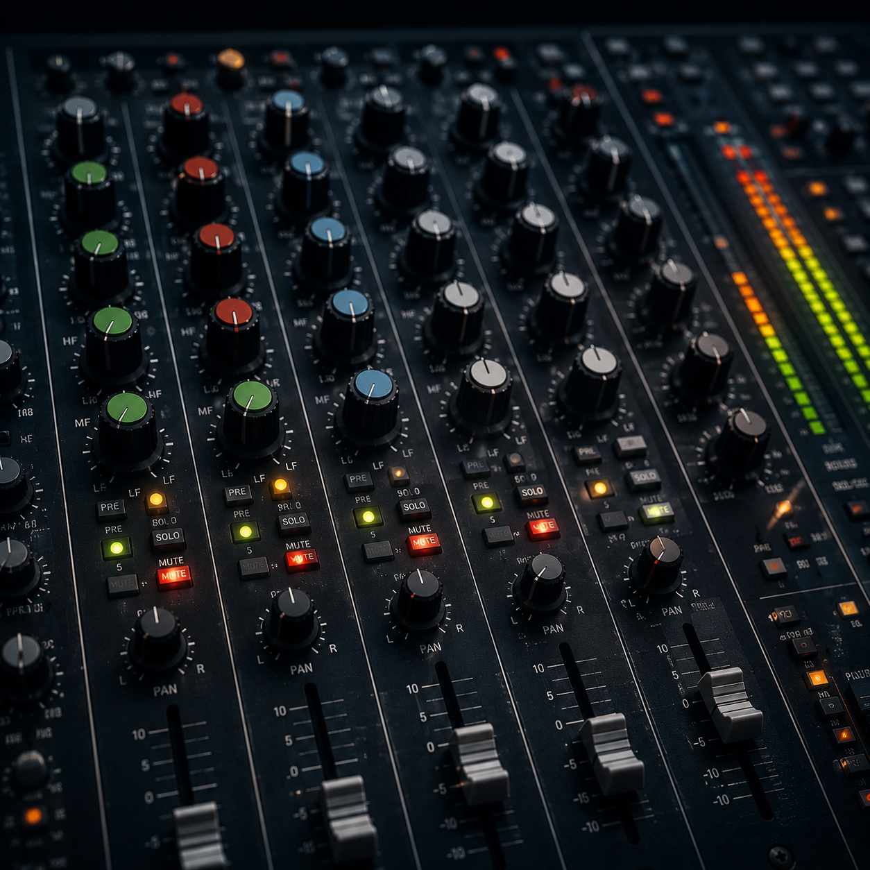 Die wichtigsten Bearbeitungsschritte im Channel Strip und Stereo-Mastering.